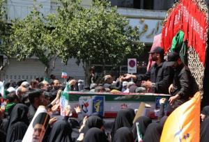 مراسم تشییع پیکر مطهر شهید اقتدار «سید حسن حسین نژاد» در مشهد