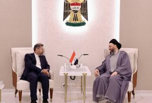 خطیب‌زاده با عمار حکیم دیدار کرد