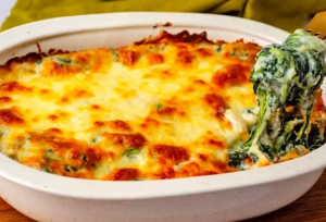 گراتن اسفناج؛ غذای شیک و خوشمزه برای هر وعده