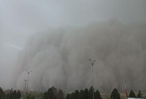 وزش باد شدید با سرعت ۱۱۵ کیلومتر بر ساعت در زابل