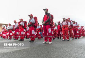 آماده‌باش تیم‌های عملیاتی هلال احمر خوزستان در پی هشدار بارندگی
