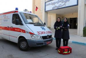 زمانپور: اورژانس بانوان اصفهان ۷۰ عملیات امدادی انجام داد