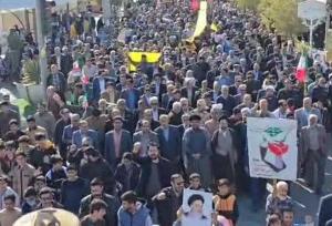 مردم گناوه چهل و ششمین سالروز پیروزی انقلاب را جشن گرفتند