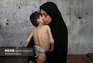 جان باختن ۵ نفر دیگر بر اثر گرسنگی در غزه