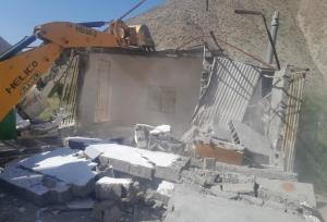 ۳ مورد ساخت و ساز غیر مجاز در آرادان قلع و قمع شد