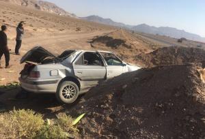 واژگونی پژو پارس در محور اردستان - اصفهان یک کشته بر جای گذاشت