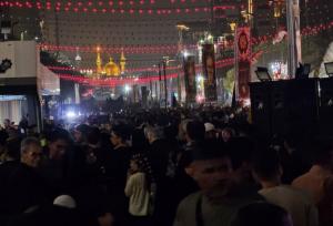 مشهد مقدس در شب شهادت امام رضا(ع)