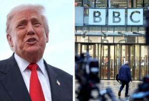 شکایت ترامپ از بی‌بی‌سی و درخواست غرامت هنگفت!