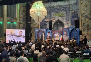مراسم اولین سالگرد شهادت سردار شهید عباس نیلفروشان برگزار شد