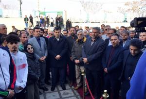 استخر سرپوشیده شهدای غواص تربت حیدریه پس از ١۶ سال افتتاح شد