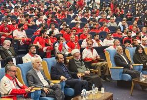 آیین روز جهانی بشردوستی و پاسداشت شهدای هلال احمر برگزار شد