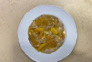 طرز تهیه غذای لاکچری اما ساده: اسکالوپینه پرتقالی