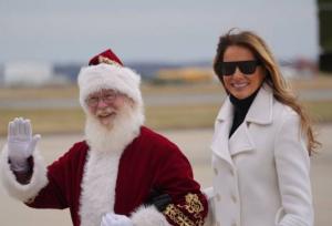 عکس‌های کریسمسی ملانیا ترامپ خبرساز شد!