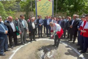 کلنگ احداث مجتمع بزرگ پزشکان هلال‌ احمر در خوانسار به زمین خورد