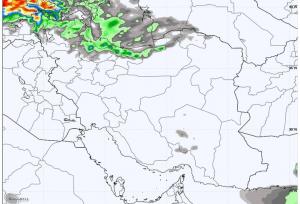 هشدار رگباری بارش باران به ۱۱ استان کشور تا پایان روز چهارشنبه