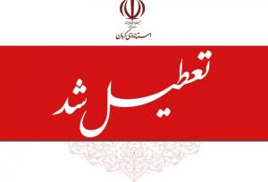 ادارات و مراکز آموزشی کرمان چهارشنبه تعطیل شدند