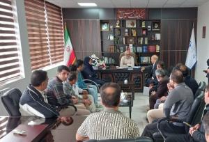 دیدار نانوایان کرمانشاه با فرماندار برای حل مشکلات صنفی