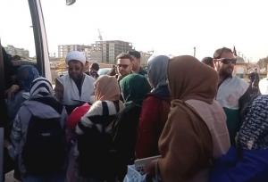 اعزام نخستین گروه زائران اولی طرح «مهر درخشان رضوی» فارس به حرم شمس‌الشموس