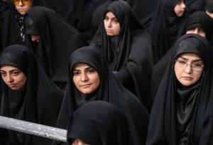 عکسی از سحر امامی در شام غریبان پربازدید شد
