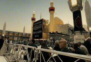 حال و هوای حرم حضرت علی(ع) در ایام فاطمیه