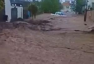 بارندگی شدید و سیل در اقلیم کردستان عراق ۲ قربانی گرفت