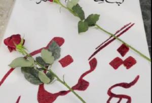 غبارروبی قبور مطهر شهدای شهر سیراف