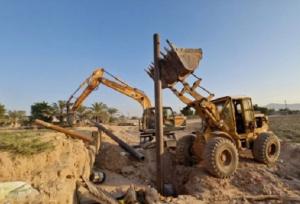 انسداد ۴ حلقه چاه غیرمجاز در بخش سعدآباد