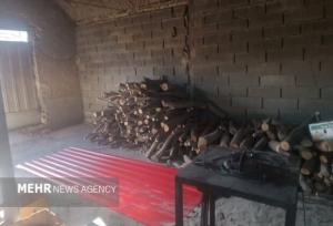 ۴ تن چوب وذغال بلوط قاچاق کشف شد