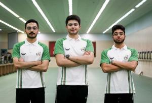 تیم تپانچه ۲۵ متر جوانان چهارم شد