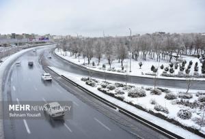 هشدار پلیس راه درباره بارش برف و باران در محورهای ۱۴ استان