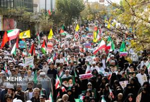 راهپیمایی «جمعه خشم» در گرگان با حضور گسترده مردم انقلابی برگزار شد
