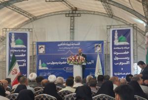 کلنگ‌زنی ساخت همزمان ۱۰ مسجد در ۱۰ نقطه تهران آغاز شد