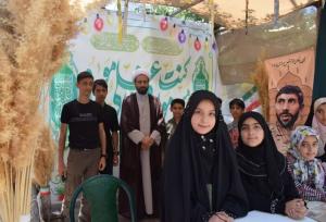 غدیر در نگاه کودکان بیجار؛ روایتی از شور و باور در موکب کوچولوهای غدیر