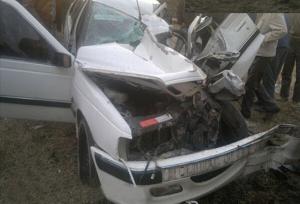 برخورد پژو ۴۰۵ با گاردریل در محور شوش–اهواز ۵ مصدوم بر جای گذاشت