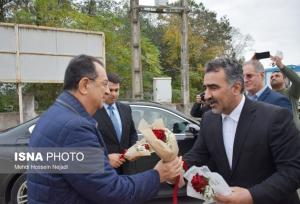 ورود هیأت بلندپایه آذربایجانی از گذرگاه مرزی آستارا برای شرکت در اجلاس استانداران خزر