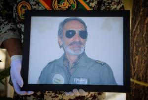 تشییع پیکر خلبان شهید در اراک