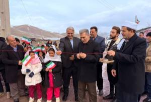 افتتاح ۶۴ پروژه عمرانی و چند طرح زیرساختی روستایی در سلماس