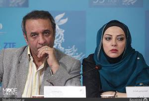 علی اوسیوند و حمیرا ریاضی در یک قاب عاشقانه
