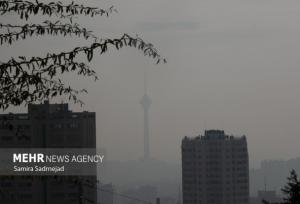 باران حریف آلودگی هوای تهران نشد