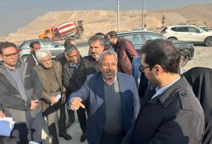 حل مشکل ۱۴ ساله مسیر خروجی شهرک صنعتی شهید سلیمانی تبریز