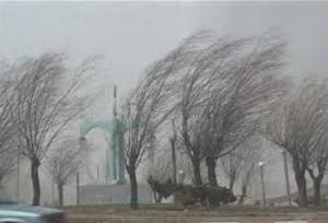 ثبت سرعت ۱۰۸ کیلومتر بر ساعت باد در مهمانک