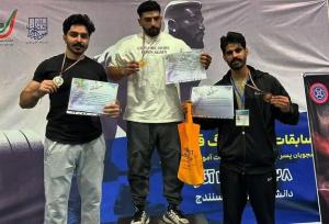 دانشگاه کردستان قهرمان مسابقات پاورلیفتینگ دانشجویان کشور شد