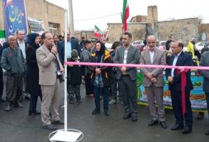 افتتاح فاز دوم طرح هادی چند روستا در ملایر