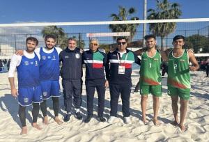 صعودِ بدون باخت تیم ملی «الف» والیبال ساحلی از مرحله مقدماتی