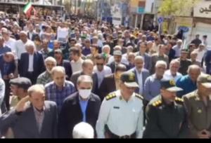 راهپیمایی جمعه های «خشم و نصر» در تربت حیدریه
