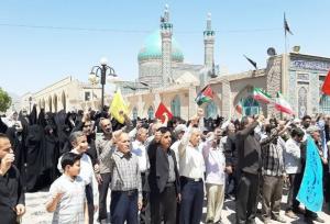 راهپیمایی جمعه‌های «خشم و نصر» در کاشمر 