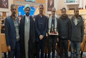 تجلیل از رئیس مرکز آموزش و تربیت محیط‌بان سازمان حفاظت محیط‌زیست