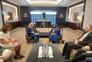 دیدار دبیر اجرایی کمیسیون اقتصادی سازمان ملل با رئیس سازمان محیط زیست