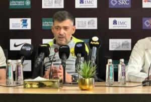 کونسیسائو خوشحال از پیروزی بزرگ و ناراحت از سطح داوری در فوتبال عربستان