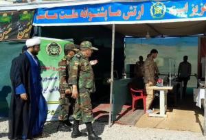 انتقال شبانه‌روزی زائران از مرز خسروی و مهران توسط یگان ترابری ارتش